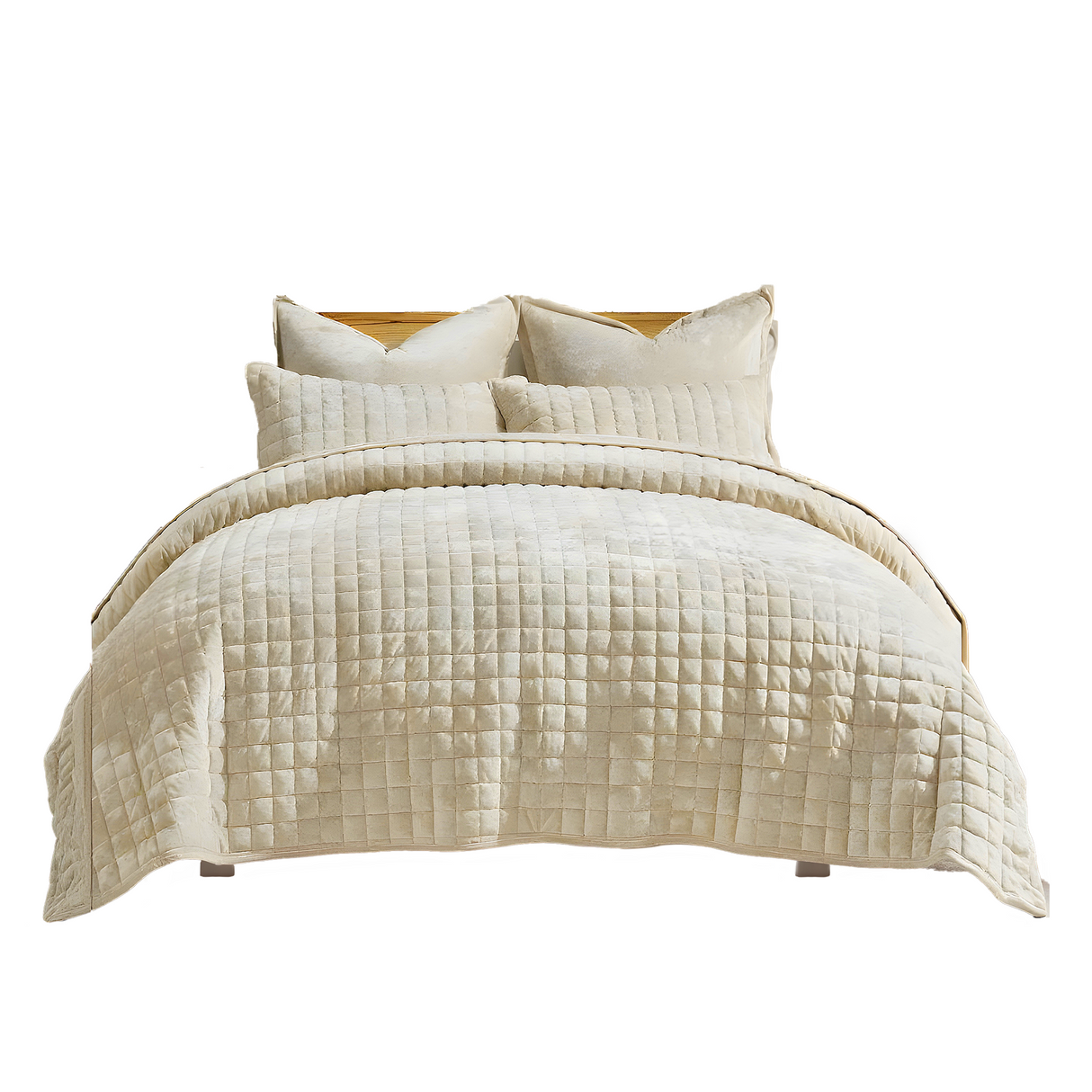 The Mariana Luxury Velvet Comforter Set – King Size