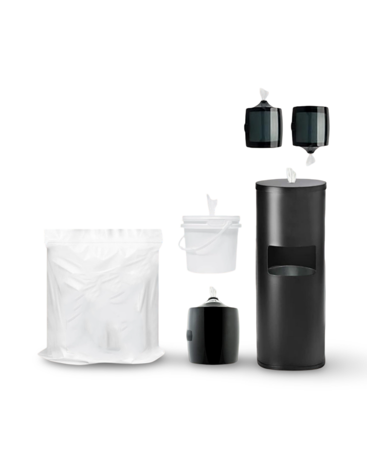 Commercial Antibacterial Wipes – Bulk Refill for Dispensers (1200pcs)