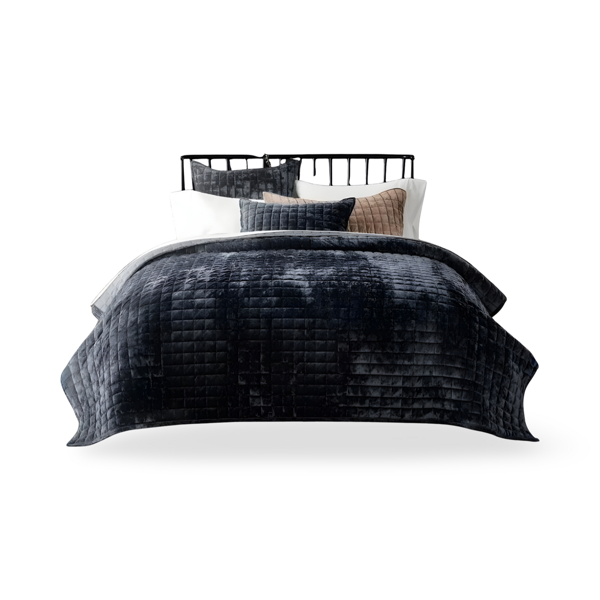 The Mariana Luxury Velvet Comforter Set – King Size